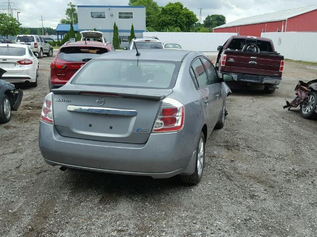 3N1AB6AP5BL703843 - 2011 NISSAN SENTRA 2.0 SILVER photo 4