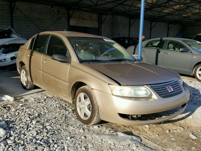 1G8AJ55F16Z144070 - 2006 SATURN ION LEVEL GOLD photo 1