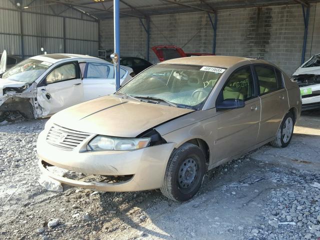 1G8AJ55F16Z144070 - 2006 SATURN ION LEVEL GOLD photo 2