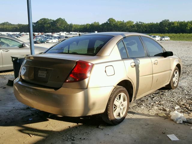 1G8AJ55F16Z144070 - 2006 SATURN ION LEVEL GOLD photo 4
