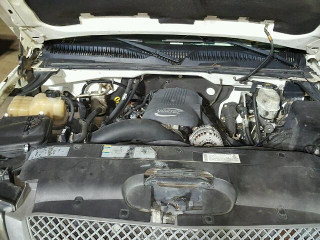 1GCHK29UX4E207728 - 2004 CHEVROLET SILVERADO WHITE photo 7