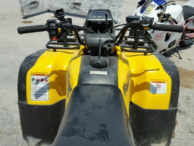 478TE224044515629 - 2004 HONDA TRX450 FE YELLOW photo 5