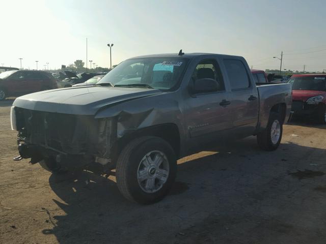 3GCEK13398G225763 - 2008 CHEVROLET SILVERADO GRAY photo 2