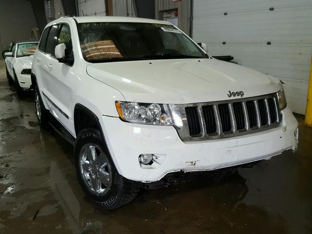 1J4RR4GG3BC566527 - 2011 JEEP GRAND CHER WHITE photo 1