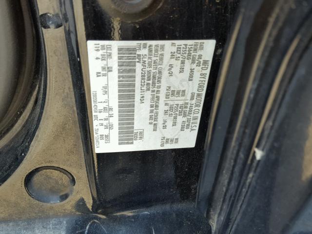 5LMFU28R23LJ11934 - 2003 LINCOLN NAVIGATOR BLACK photo 10