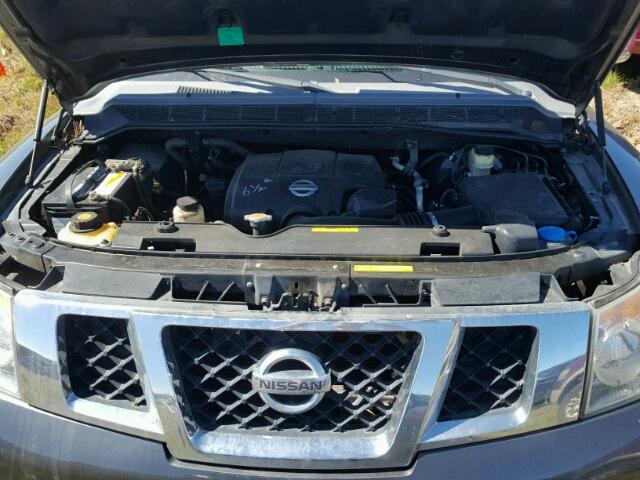 5N1BA08D08N633217 - 2008 NISSAN ARMADA SE GRAY photo 7