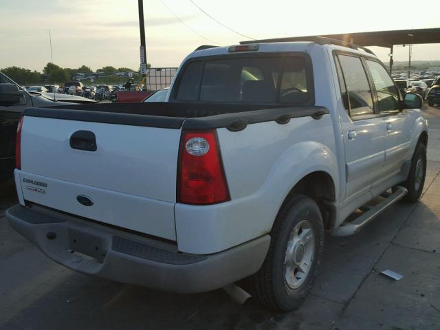 1FMZU67E32UD56286 - 2002 FORD EXPLORER S WHITE photo 4