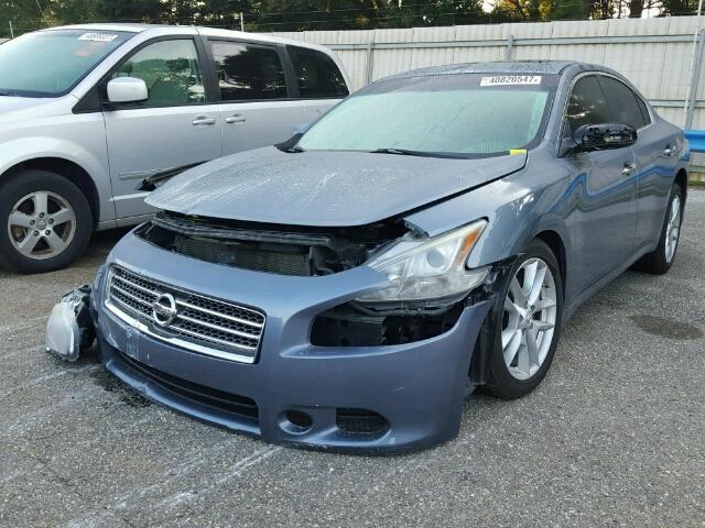 1N4AA5AP8AC804353 - 2010 NISSAN MAXIMA S GRAY photo 2