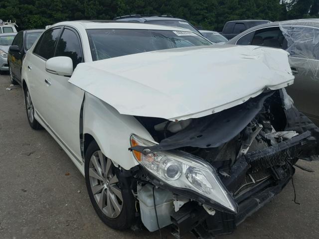 4T1BK3DB3BU405888 - 2011 TOYOTA AVALON BAS WHITE photo 1
