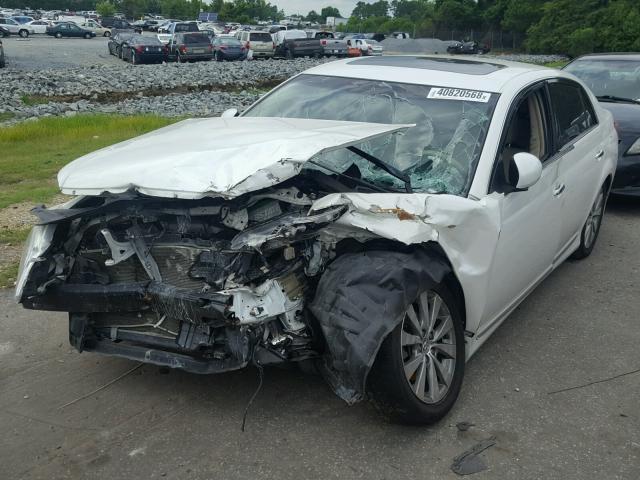 4T1BK3DB3BU405888 - 2011 TOYOTA AVALON BAS WHITE photo 2