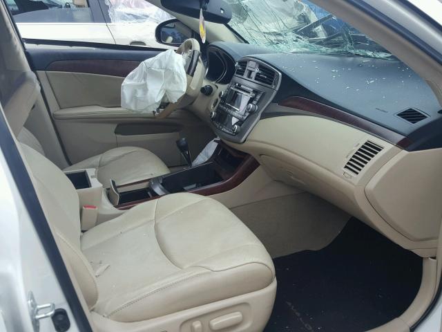 4T1BK3DB3BU405888 - 2011 TOYOTA AVALON BAS WHITE photo 5