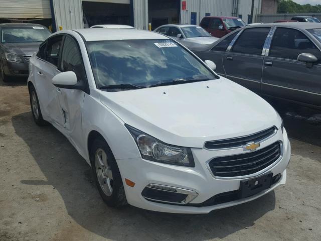 1G1PC5SB6F7114322 - 2015 CHEVROLET CRUZE LT WHITE photo 1