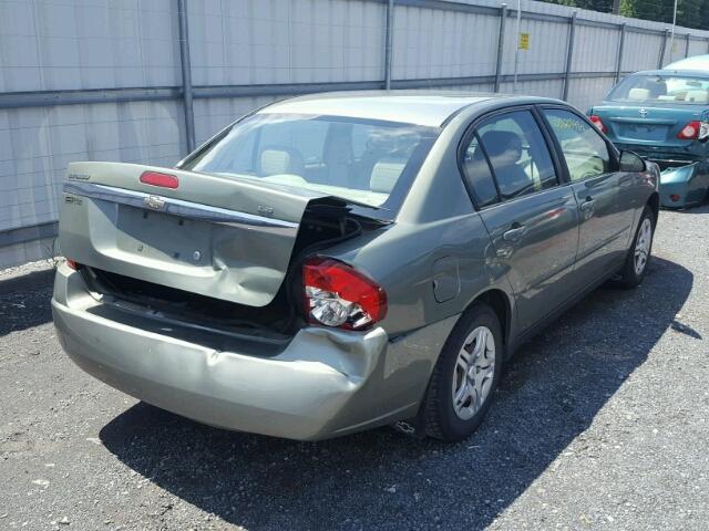 1G1ZS51F36F261851 - 2006 CHEVROLET MALIBU LS მწვანე ფოტო 4