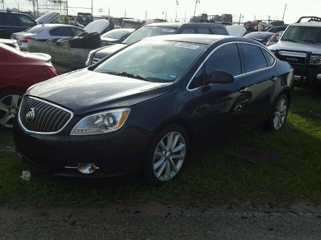 1G4PP5SK7D4153247 - 2013 BUICK VERANO BLACK photo 2