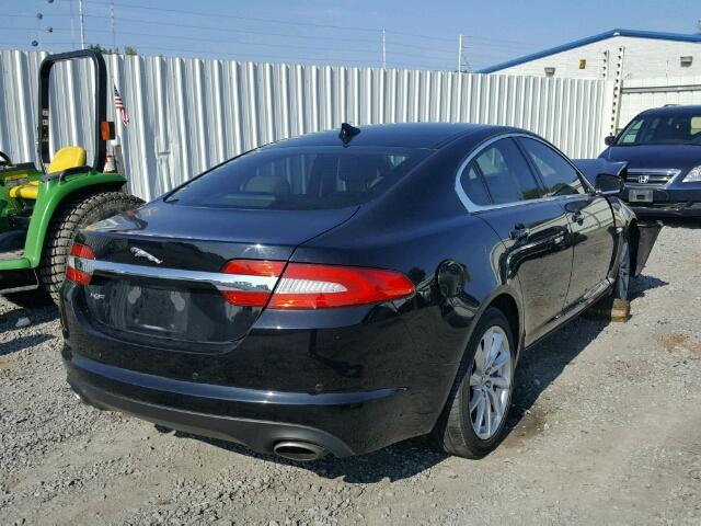 SAJWA0ES8DPS66060 - 2013 JAGUAR XF BLACK photo 4