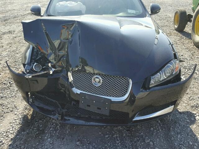 SAJWA0ES8DPS66060 - 2013 JAGUAR XF BLACK photo 7