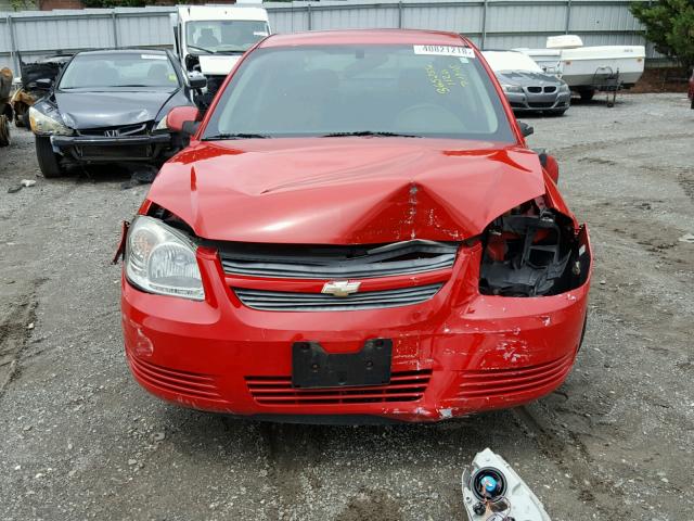 1G1AF5F54A7199901 - 2010 CHEVROLET COBALT 2LT RED photo 9