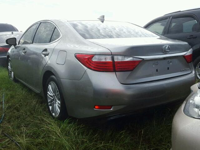 JTHBK1GG2F2210669 - 2015 LEXUS ES SILVER photo 3