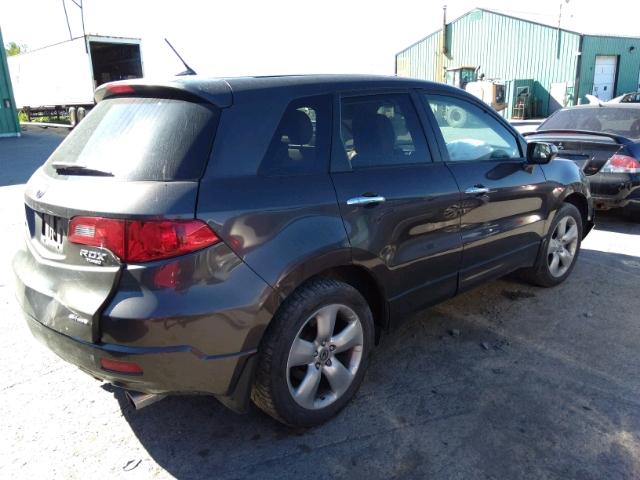 5J8TB18269A800328 - 2009 ACURA RDX GRAY photo 4