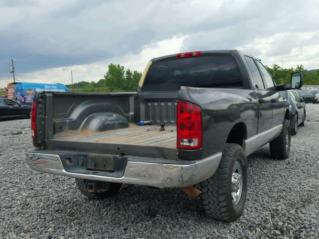1D7KS28D35J511215 - 2005 DODGE RAM 2500 S GRAY photo 4