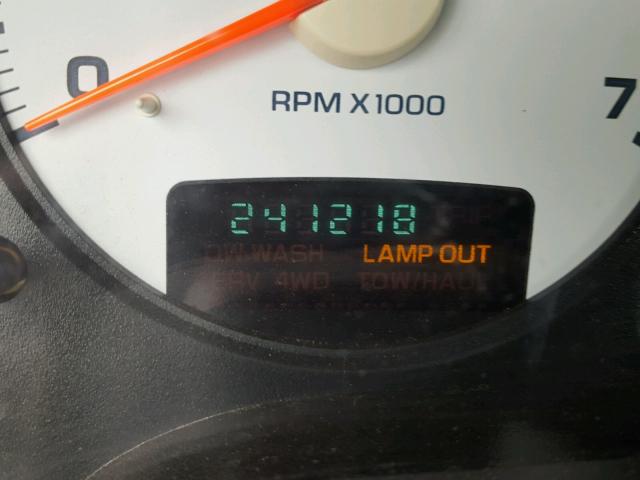 1D7KS28D35J511215 - 2005 DODGE RAM 2500 S GRAY photo 8