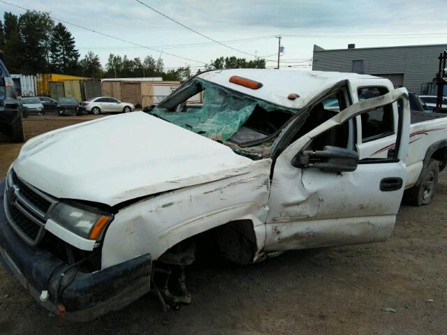 1GCHK23U97F171716 - 2007 CHEVROLET SILVERADO WHITE photo 10