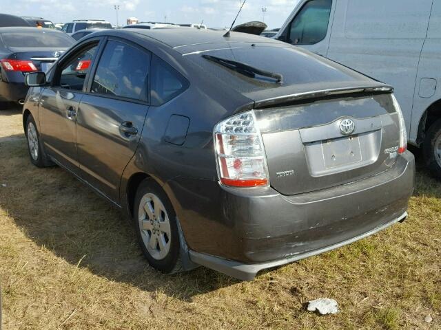 JTDKB20U693471518 - 2009 TOYOTA PRIUS GRAY photo 3