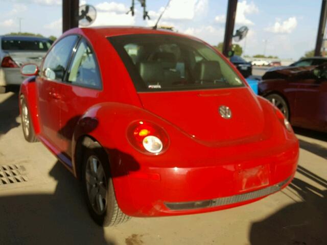 3VWRW31C57M515970 - 2007 VOLKSWAGEN NEW BEETLE RED photo 3