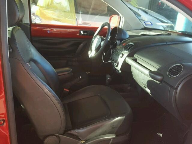 3VWRW31C57M515970 - 2007 VOLKSWAGEN NEW BEETLE 红色 照片 5