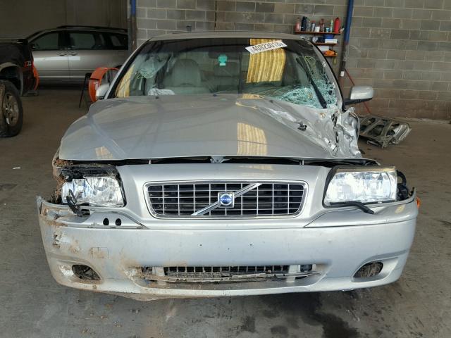 YV1TH59H841374507 - 2004 VOLVO S80 2.5T SILVER photo 7
