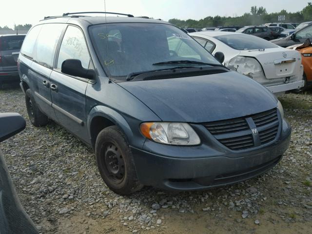 1D4GP24R37B136929 - 2007 DODGE GRAND CARA BLUE photo 1