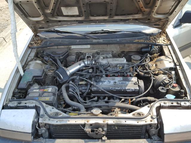 JHMCA5380KC036649 - 1989 HONDA ACCORD LXI GOLD photo 7