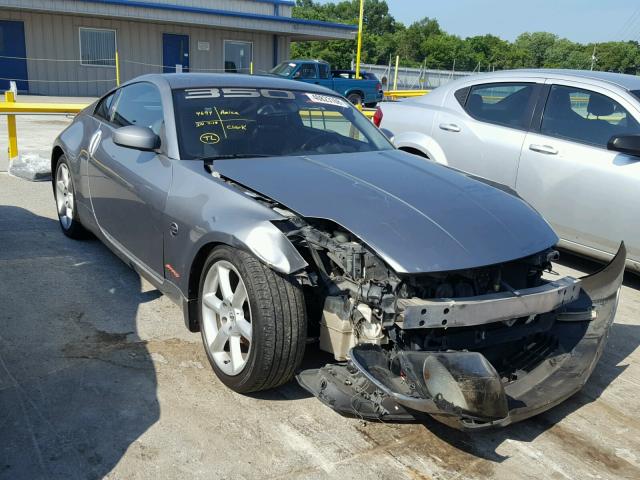 JN1AZ34E23T006860 - 2003 NISSAN 350Z COUPE GRAY photo 1