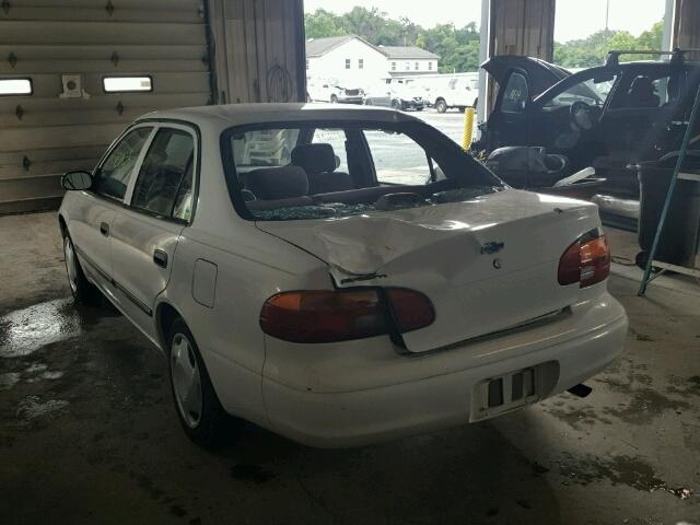 1Y1SK52862Z418480 - 2002 CHEVROLET GEO PRIZM 白色 照片 3