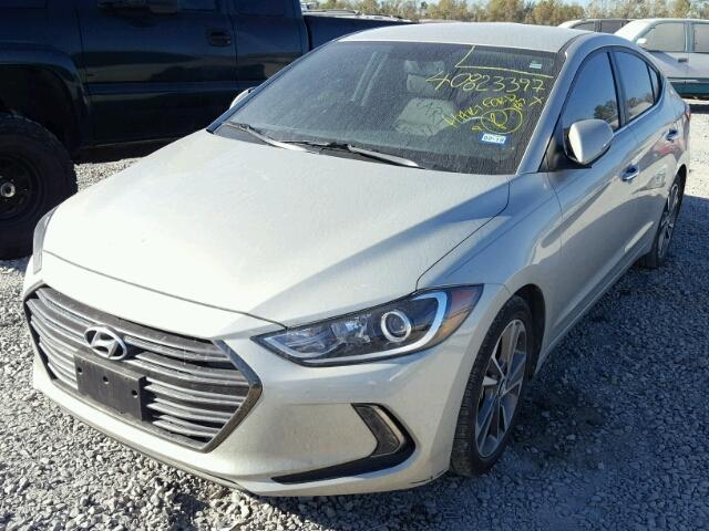 5NPD84LFXHH012804 - 2017 HYUNDAI ELANTRA SE WHITE photo 2