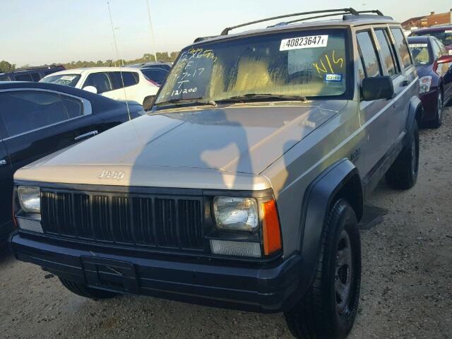 1J4FT68S9TL121200 - 1996 JEEP CHEROKEE S TAN photo 2