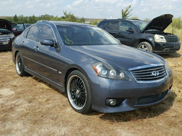 JNKAY01E68M605912 - 2008 INFINITI M35 GRAY photo 1