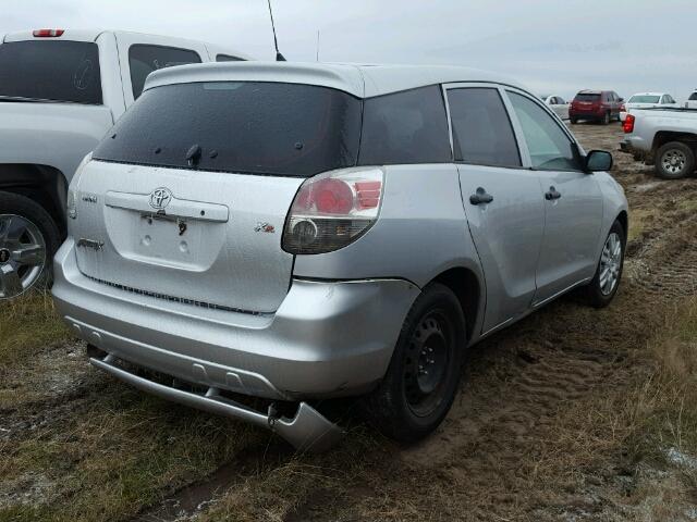 2T1KR32E65C492894 - 2005 TOYOTA COROLLA MA SILVER photo 4