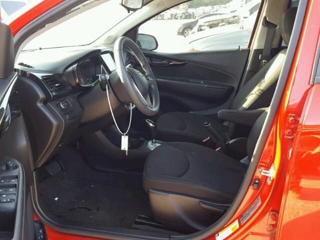 KL8CD6SA8GC572865 - 2016 CHEVROLET SPARK 1LT Красный фото 5