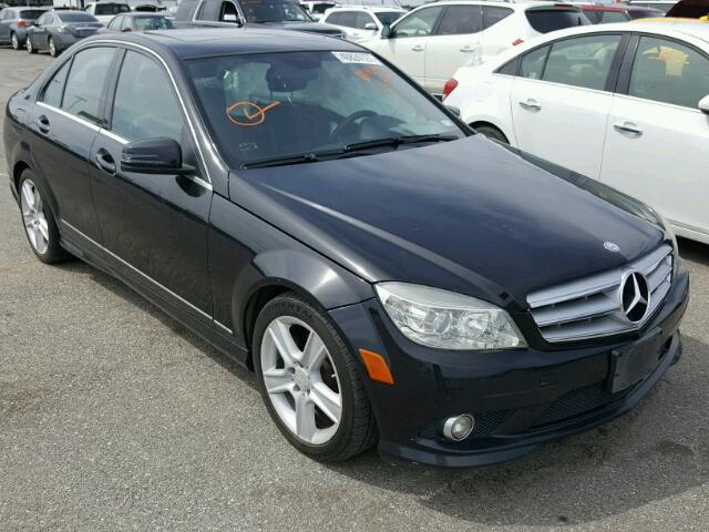 WDDGF5EB6AR102748 - 2010 MERCEDES-BENZ C 300 黑色 照片 1