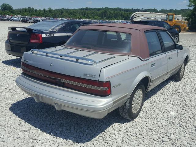 1G4AG55M5R6439371 - 1994 BUICK CENTURY SP GRAY photo 4