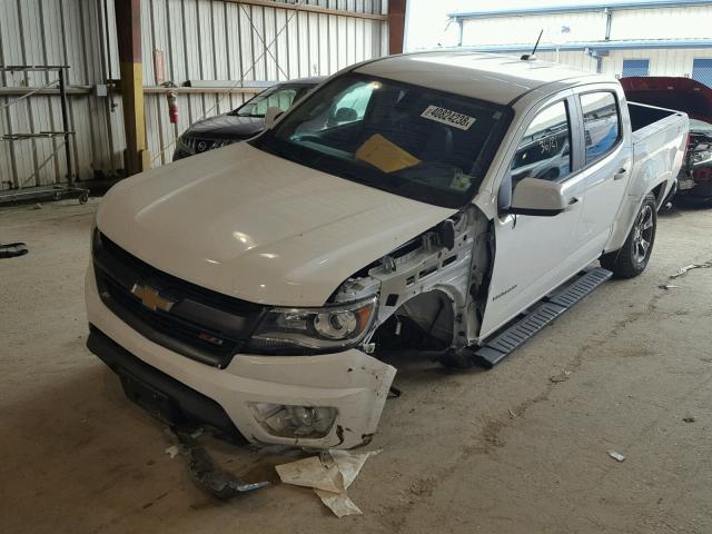 1GCGTCE35F1198815 - 2015 CHEVROLET COLORADO Z WHITE photo 2