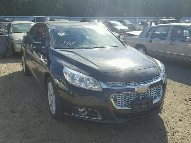 1G11E5SL2EF123676 - 2014 CHEVROLET MALIBU BLACK photo 1