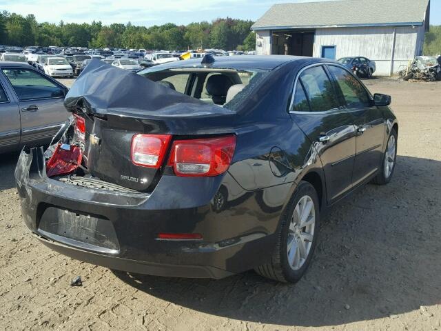 1G11E5SL2EF123676 - 2014 CHEVROLET MALIBU BLACK photo 4