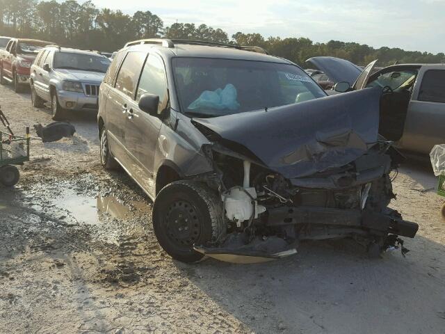 5TDZA23C76S479805 - 2006 TOYOTA SIENNA CE GRAY photo 1