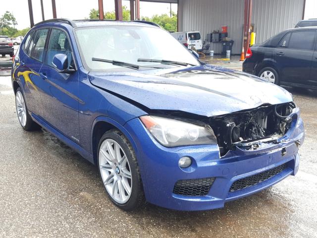 WBAVM1C56EVW53303 - 2014 BMW X1 SDRIVE2 BLUE photo 1