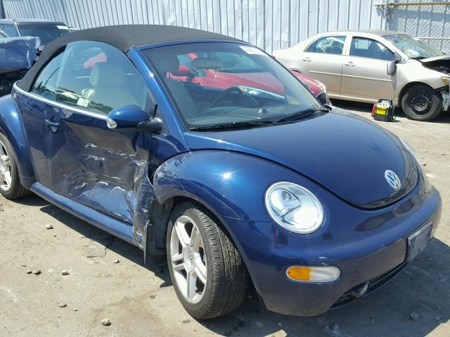 3VWCD31Y65M305396 - 2005 VOLKSWAGEN NEW BEETLE 蓝色 照片 9
