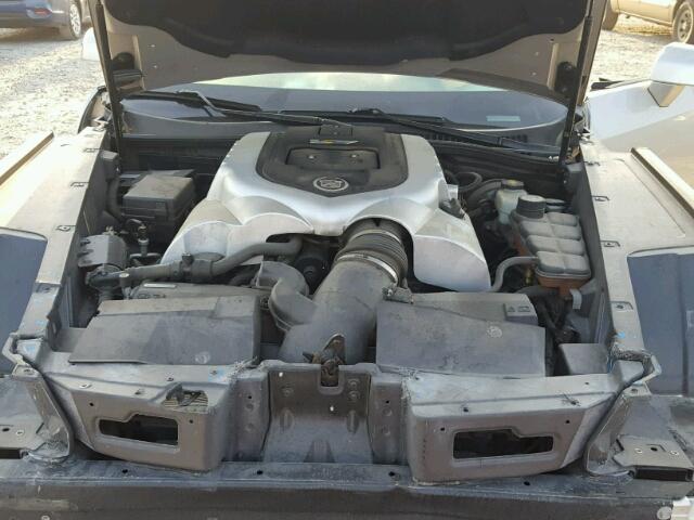 1G6YX36D375600974 - 2007 CADILLAC XLR-V SILVER photo 7