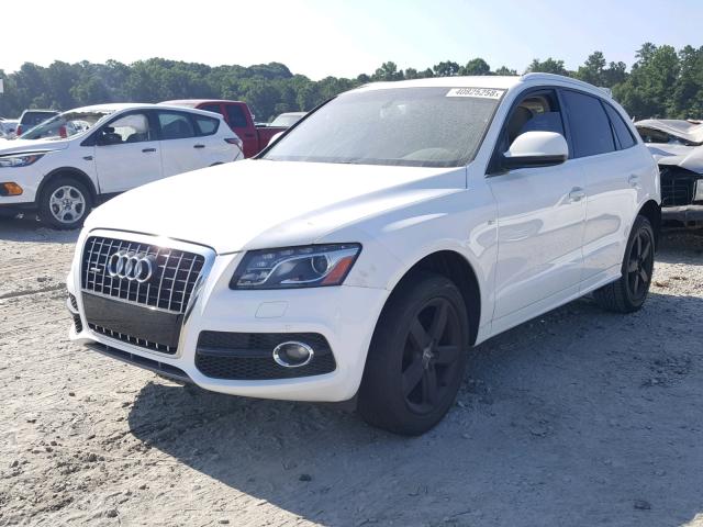 WA1WKAFP6BA015530 - 2011 AUDI Q5 PRESTIG WHITE photo 2