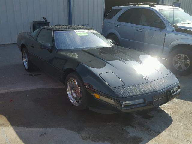 1G1YZ23J1M5801546 - 1991 CHEVROLET CORVETTE Z BLACK photo 1